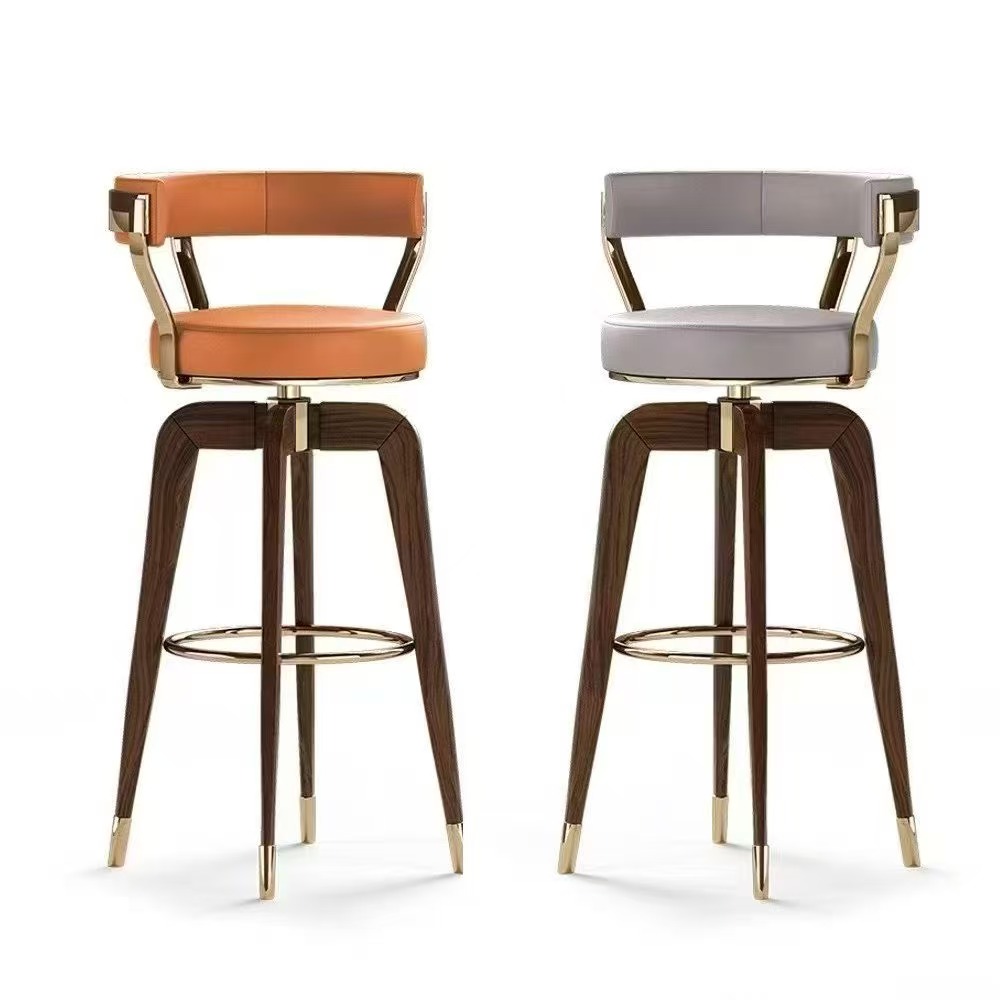 Stainless steel bar chair