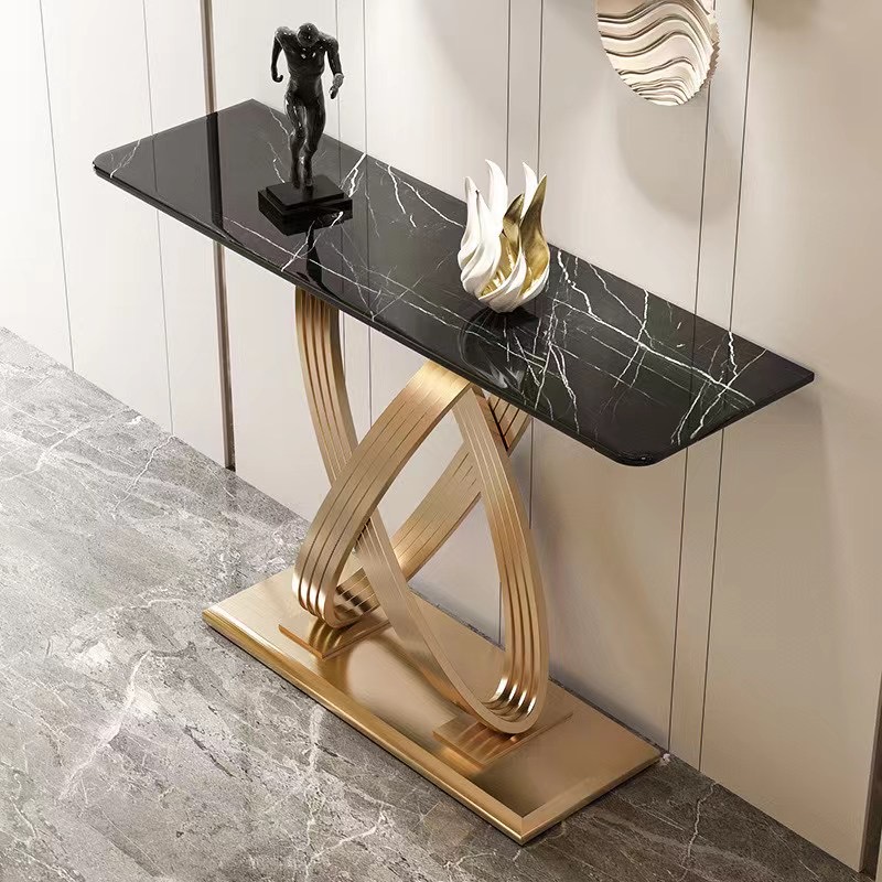 Streamer cross stainless steel porch table