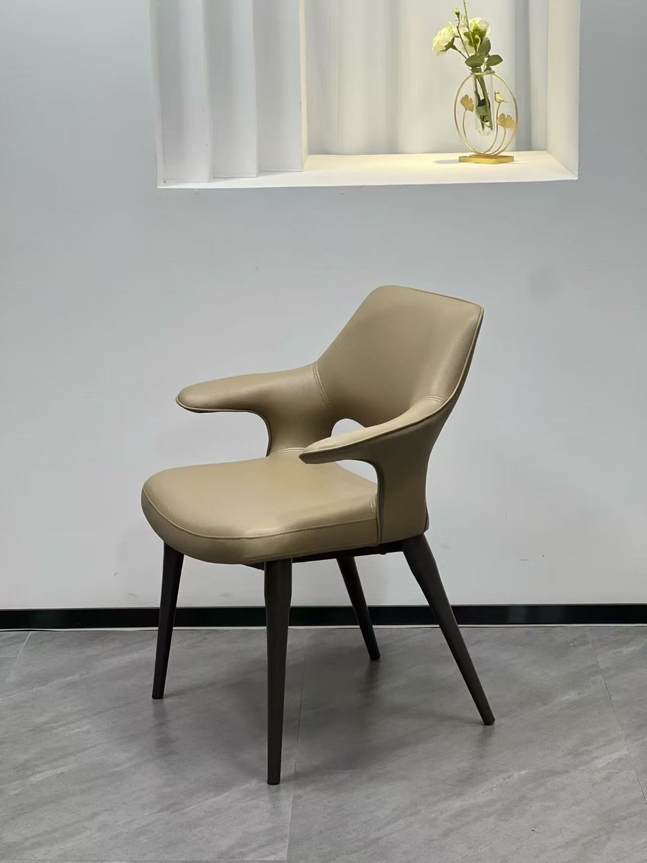 Gold stainless dining chair